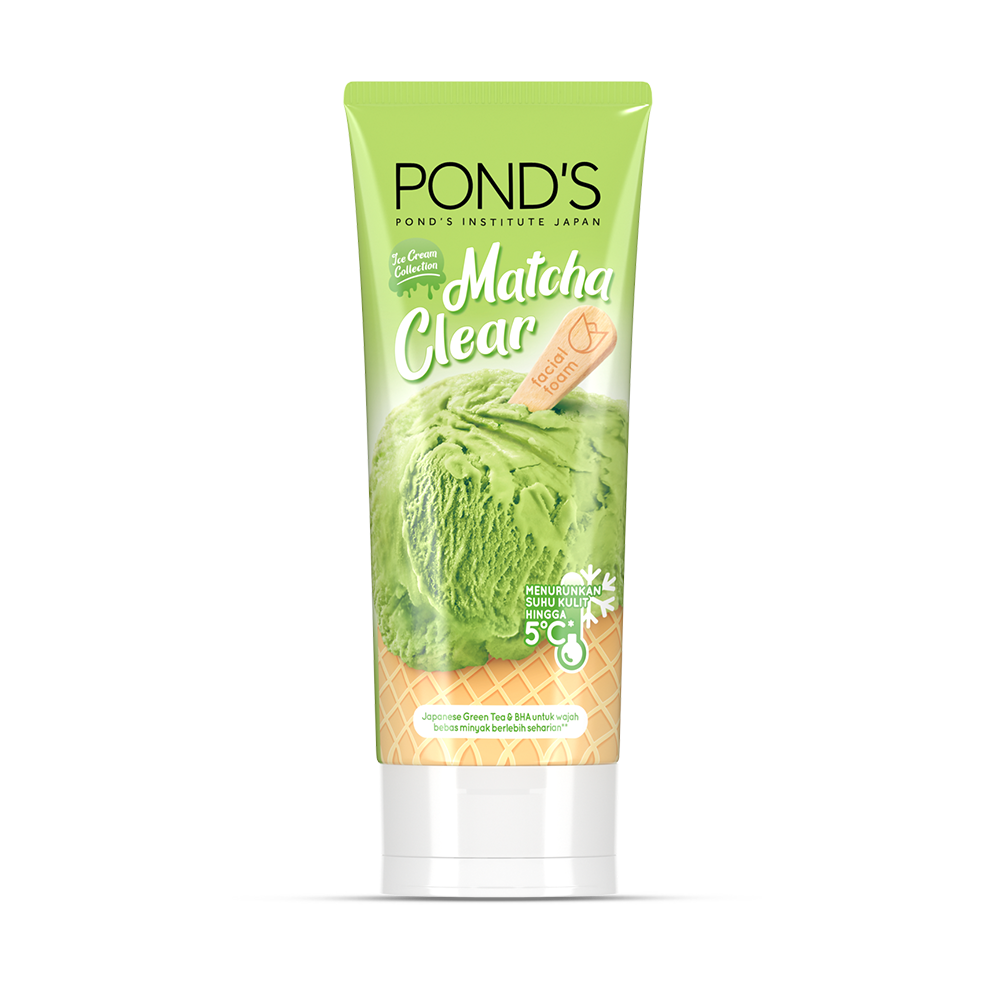 Ponds Matcha Clear Facial Foam - 90gm
