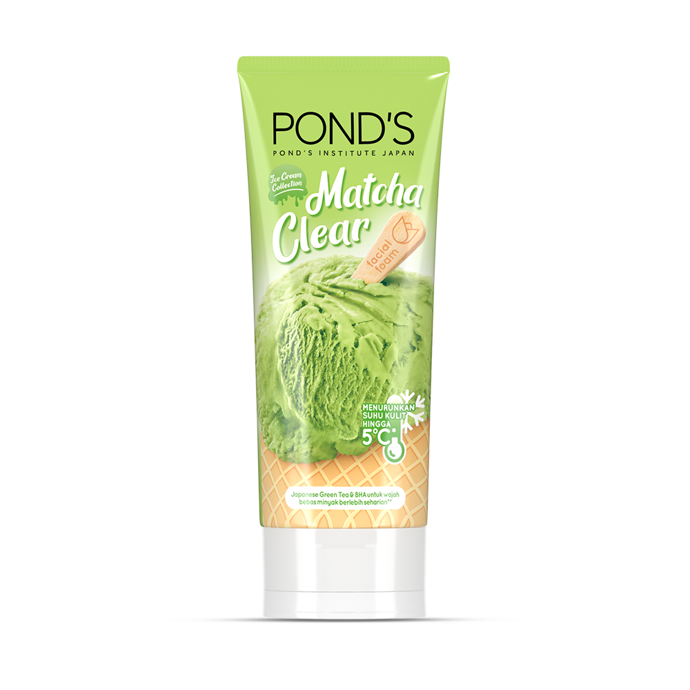 Pond's Matcha Clear Facial Foam - 90gm