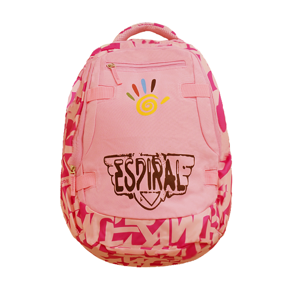 Nylon Backpack For Men - KZP1001 - Pink