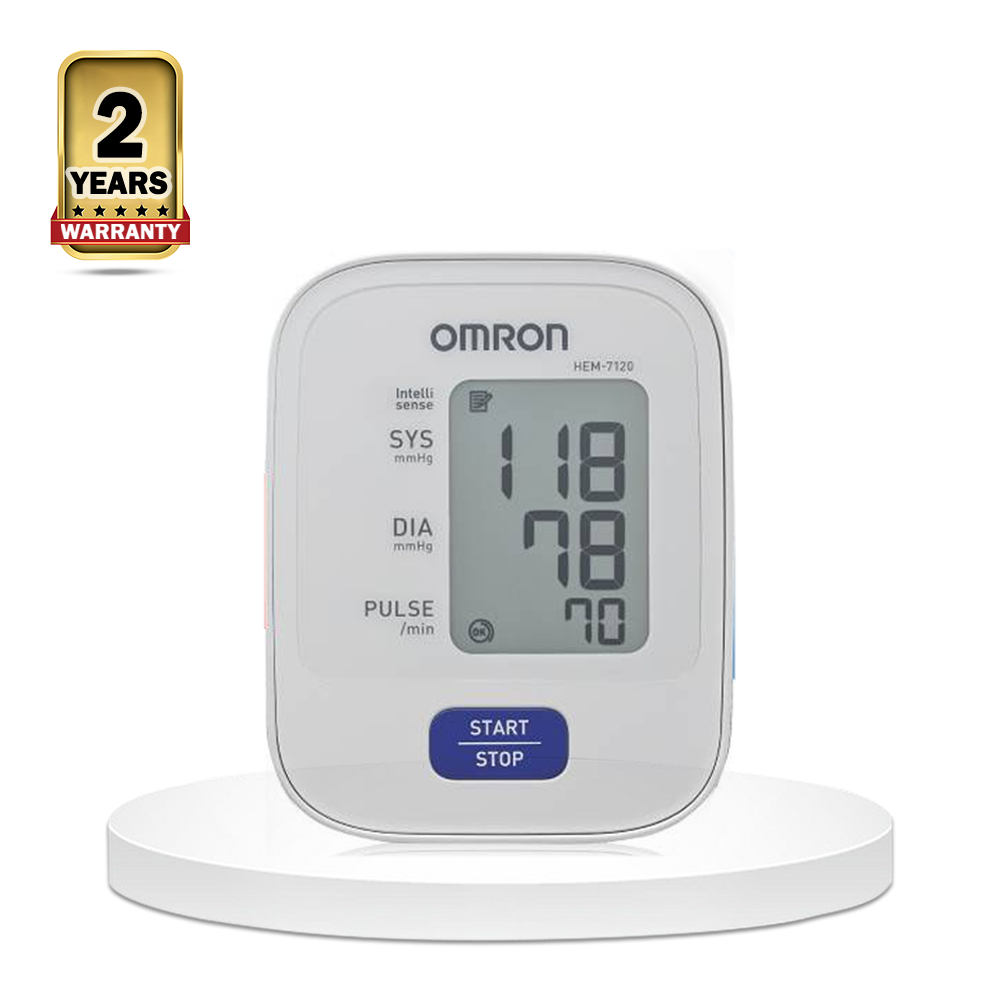 Omron M2 Hem-7120 Basic Automatic Upper Arm Blood Pressure Monitor New