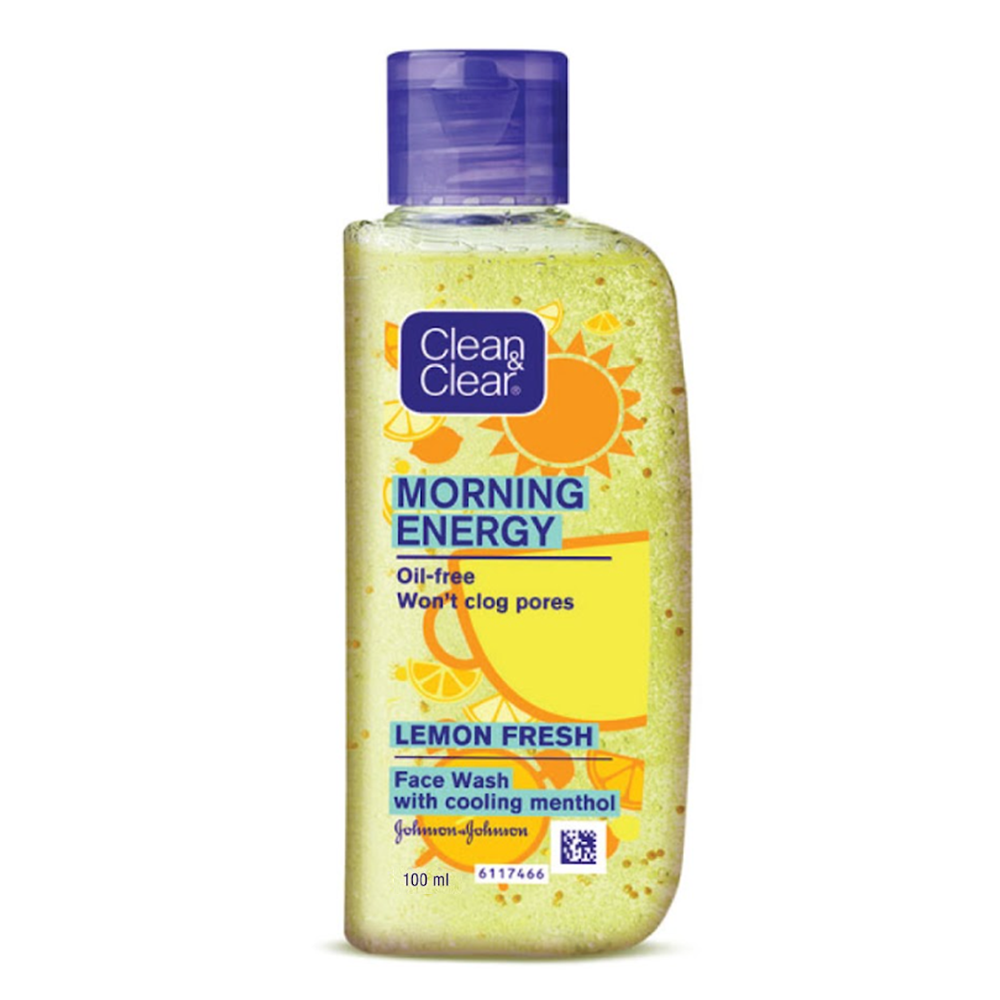 Clean and Clear Morning Energy Lemon Fresh Face Wash - 100ml - 79626309