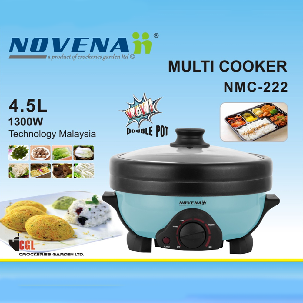 Novena NMC-222 Multi Cooker - 4.5 L