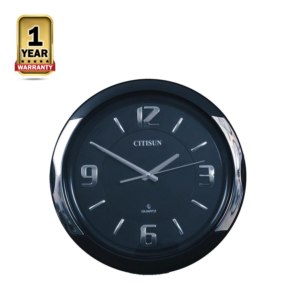 Citisun Wall Clock - Black - Citisun 37A