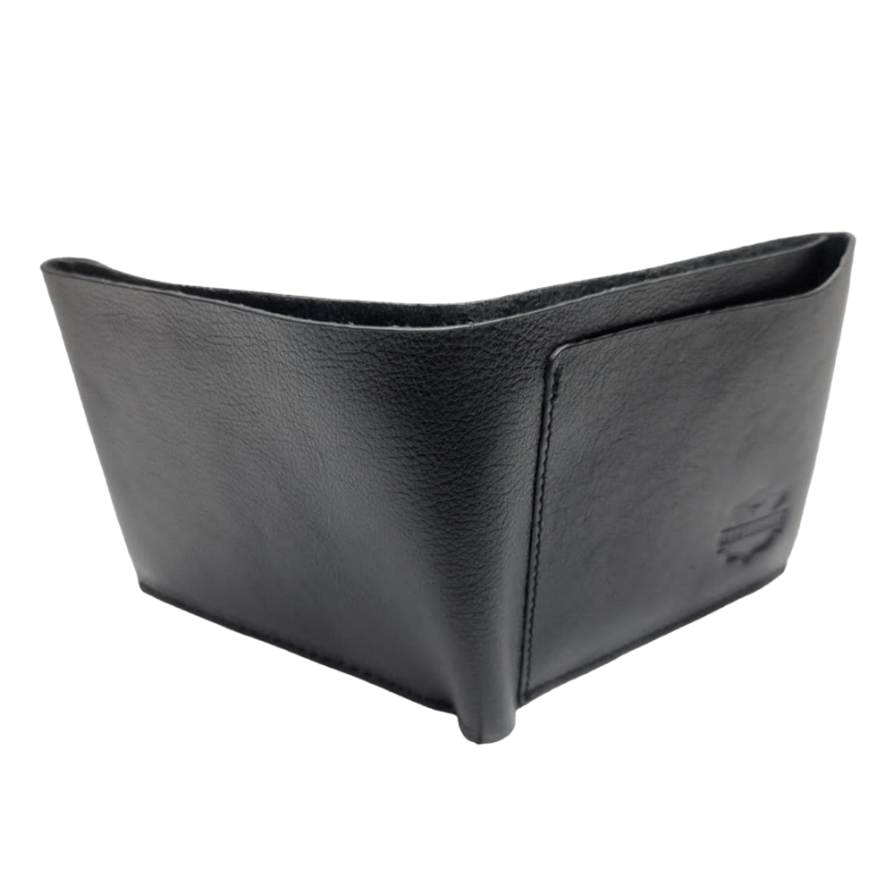 Loretta Leather Wallet For Men - Black