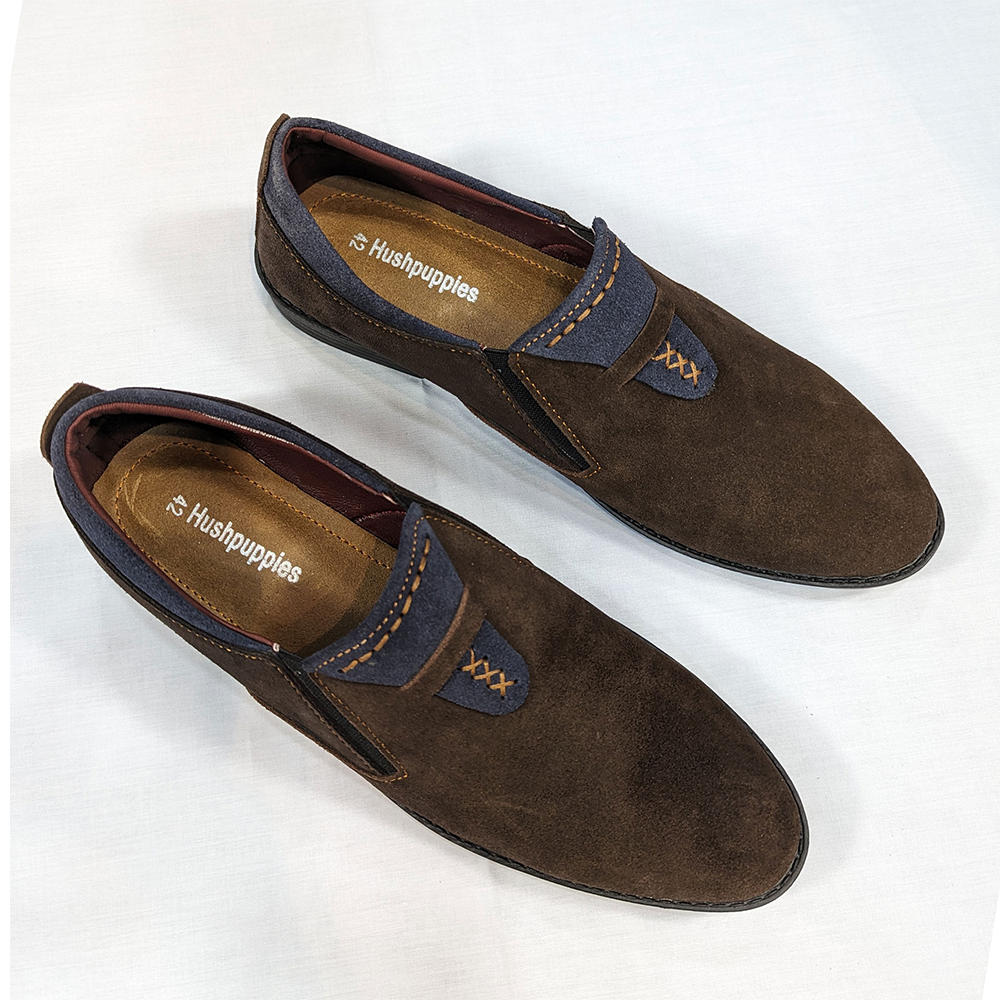 Leather Tassel Loafer For Men - Chocolate - TLC