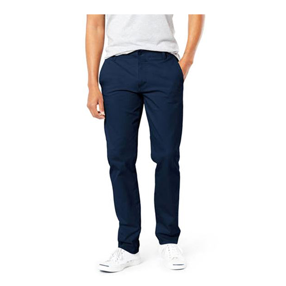 Cotton Chinos Gabardine Pant For Men - Royal Blue - NZ-3099