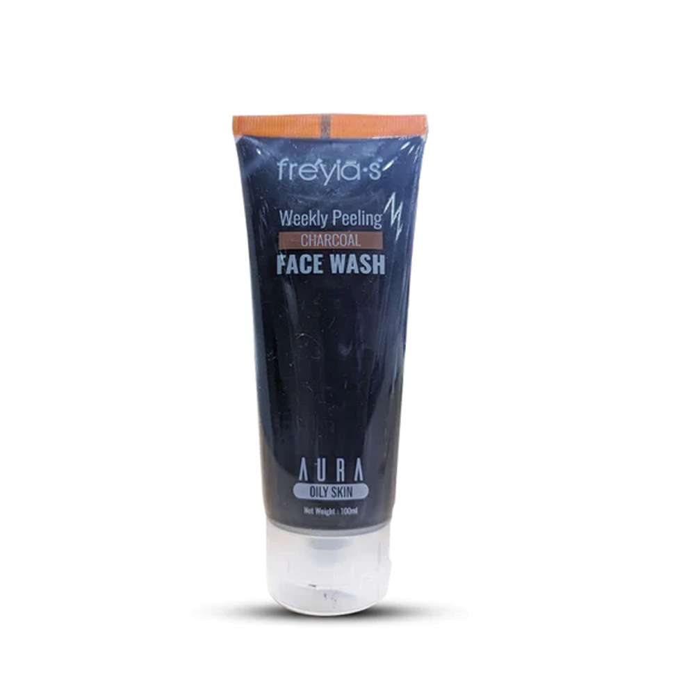  Freyias Charcoal Peeling Weekly Face Wash - 100ml