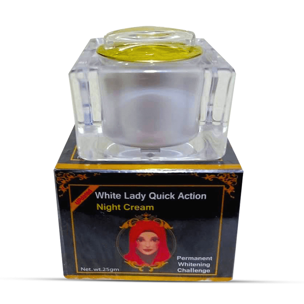 White Lady Quick Action Night Cream - 25gm