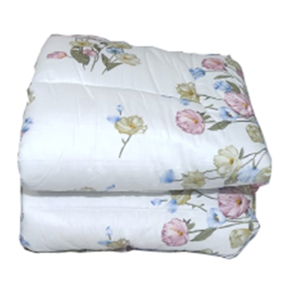 Twill Cotton King Size Comforter White CT34