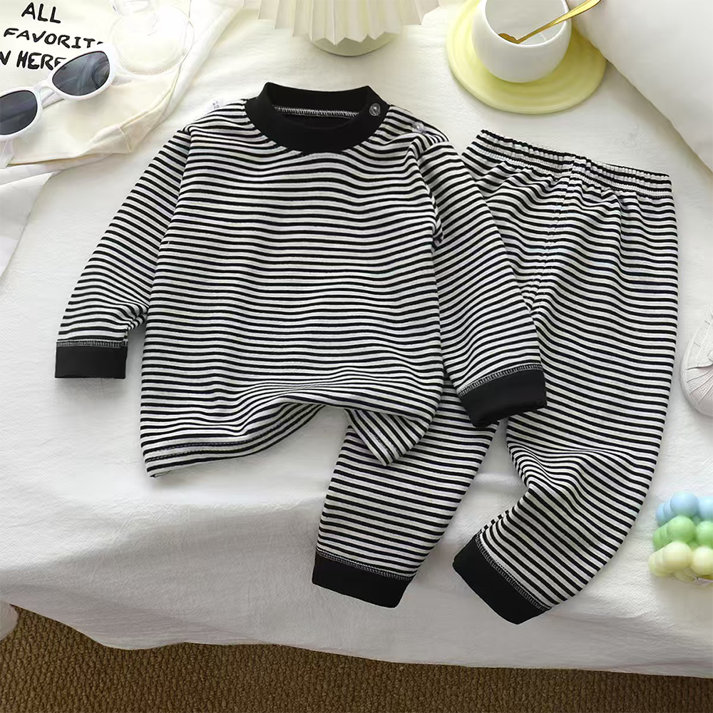 Toddler Winter Pajama Set - BL Stripe U