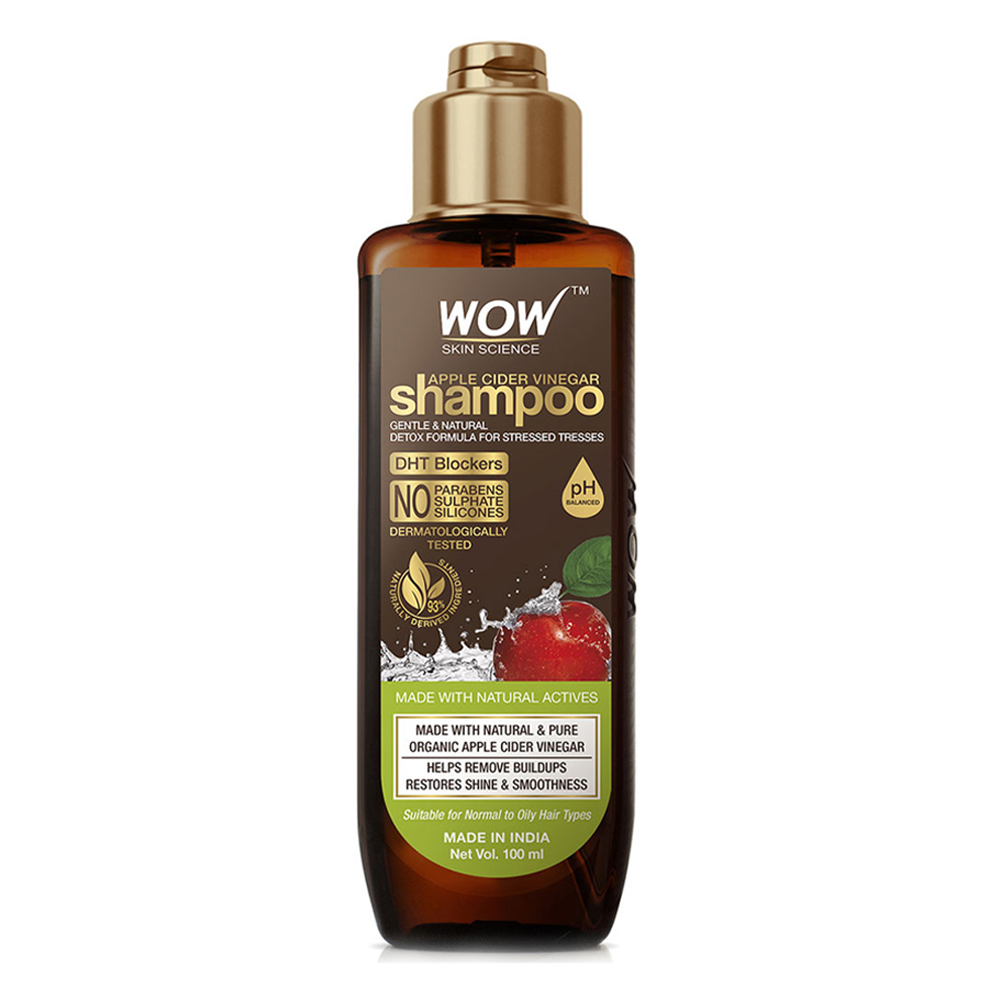 Wow Skin Science Apple Cider Vinegar Shampoo - 100ml