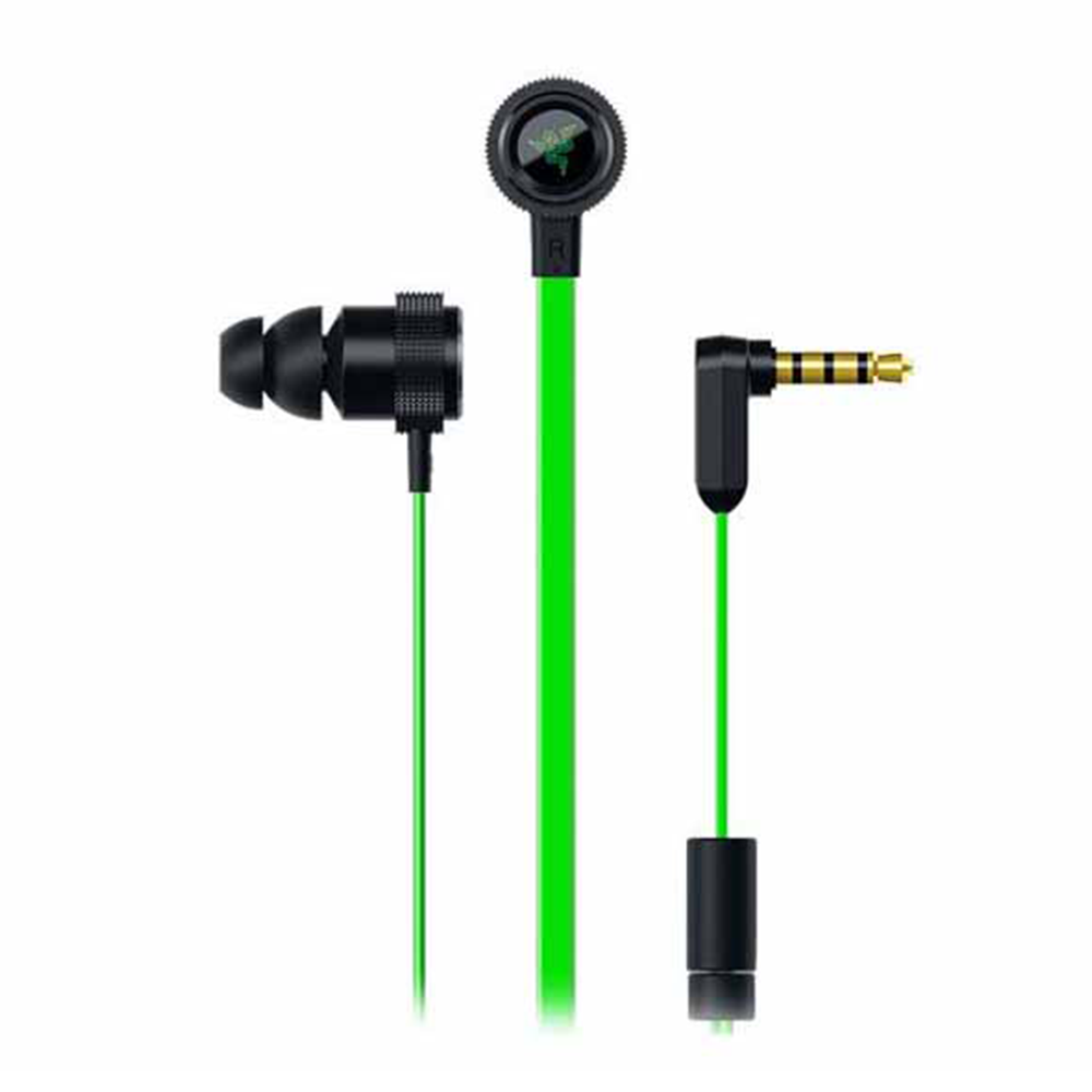 Razer Hammerhead Pro V2 In-Ear Headphone - Black and Green