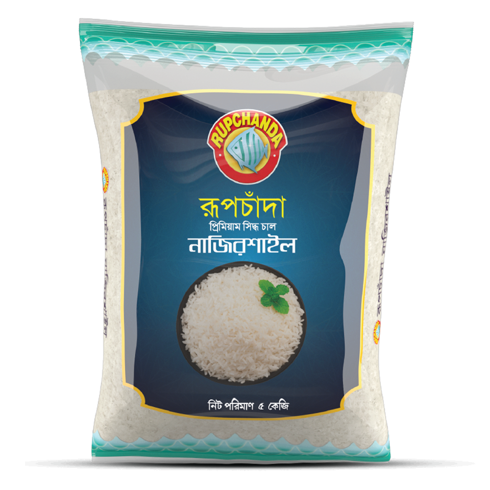 Rupchanda Premium Nazirshail Rice - 5 Kg