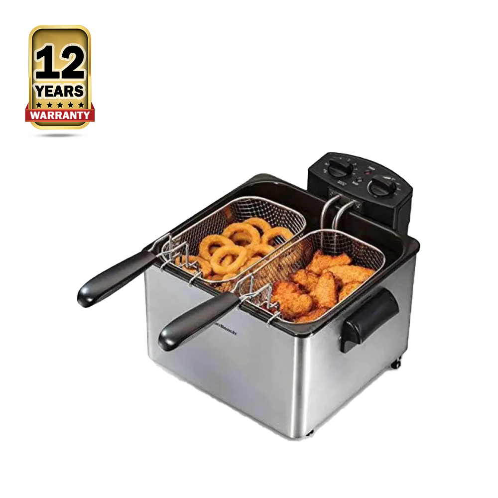 Miyako Deep Fryer DF - DF-5416 - 1800 Watt- 5 Litre - Silver