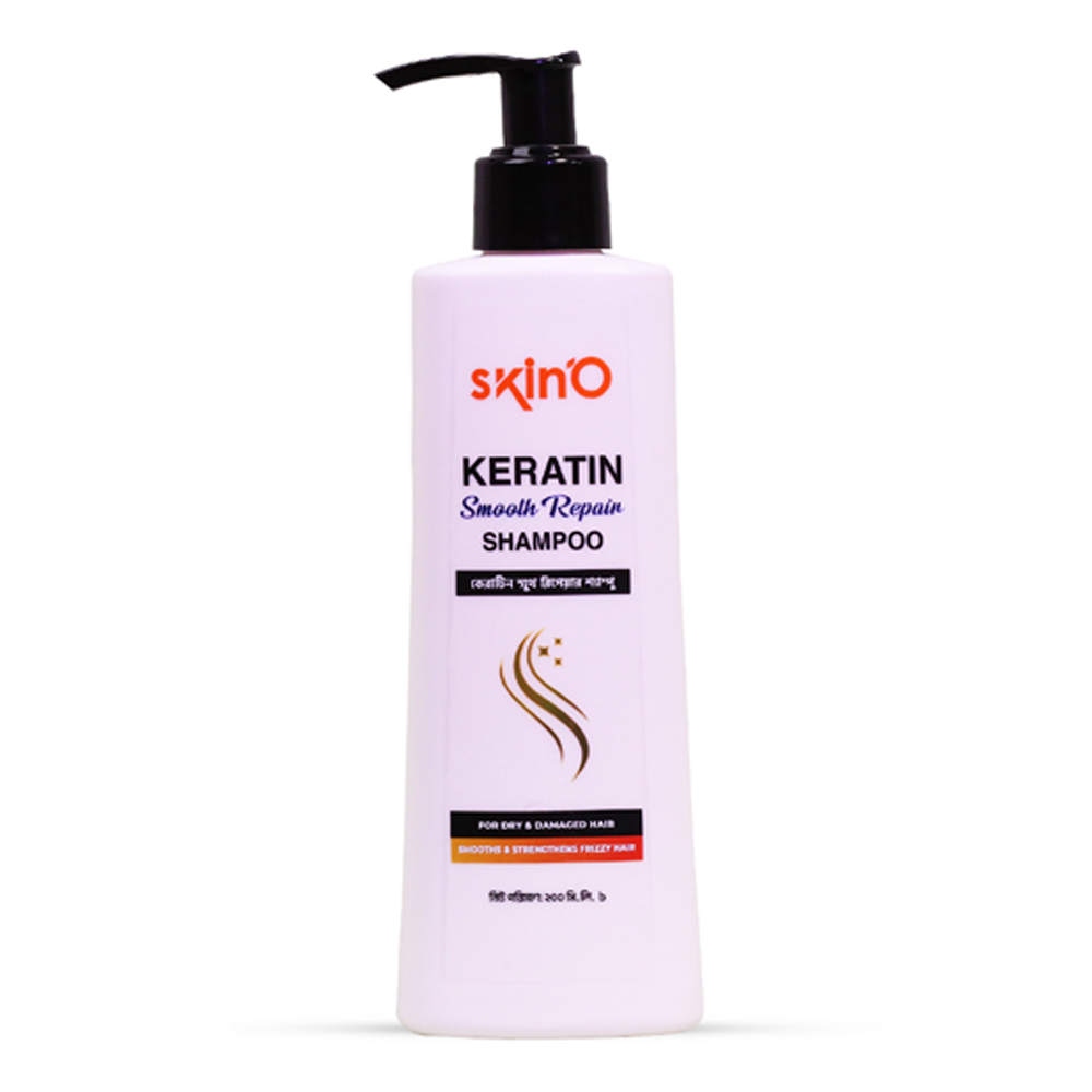 SkinO Keratin Smooth Repair Shampoo - 200ml