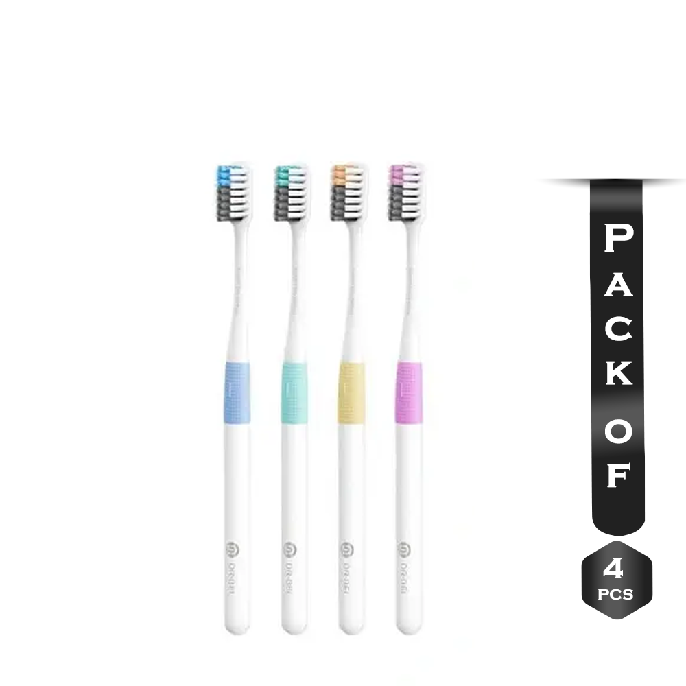 Xiaomi Doctor Bei Bass Toothbrush - 4pcs