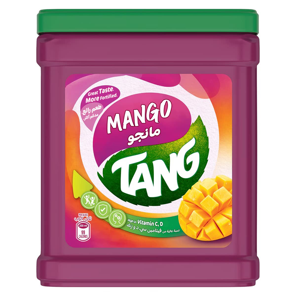 Tang Mango Flavoured Instant Drink Powder Tub - 2 Kg - 4311220