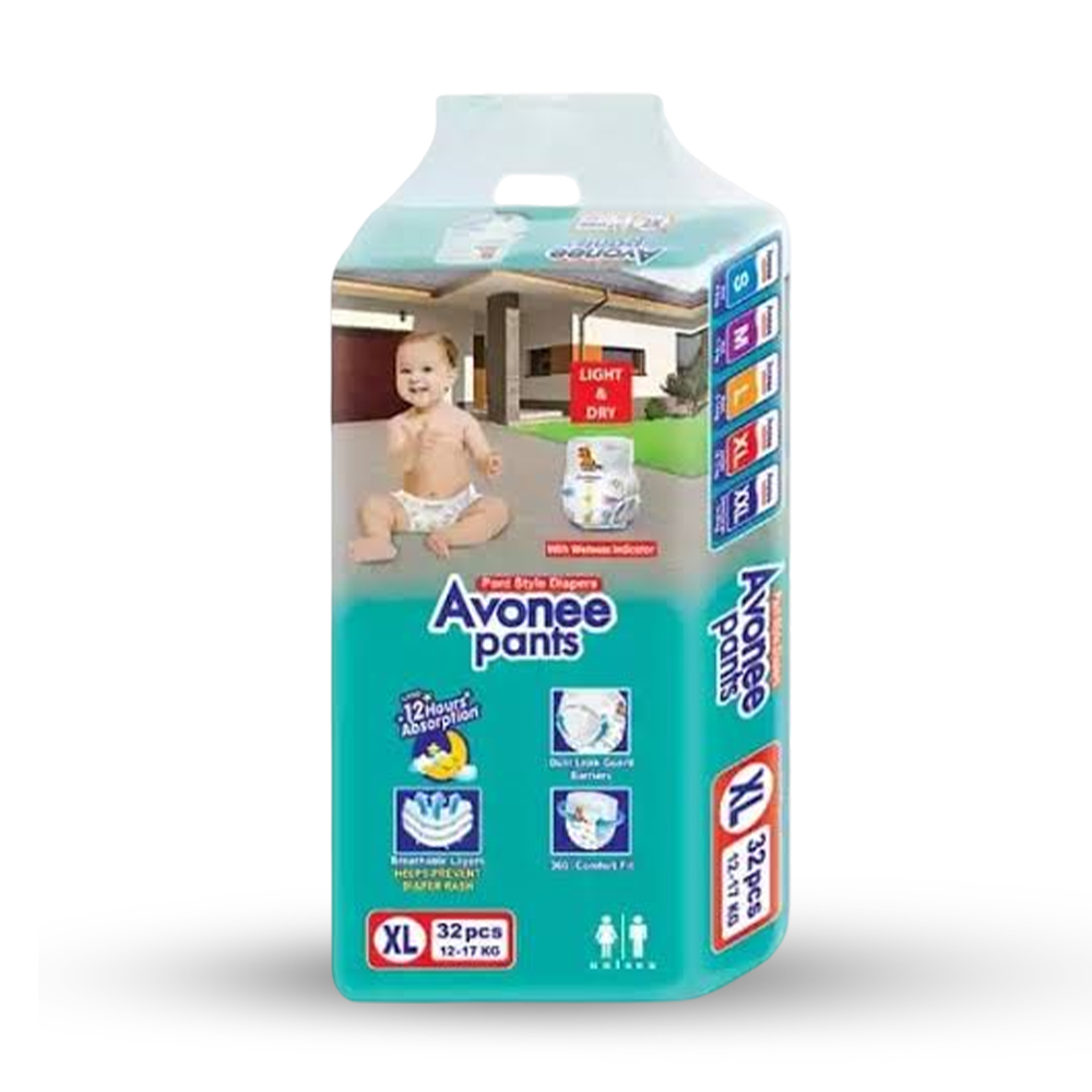 Avonee Extra Large Pant Diaper - 9-14Kg - 32 Pcs