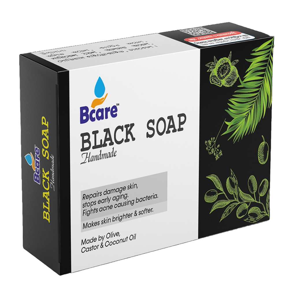 Bcare Black Soap - 100gm