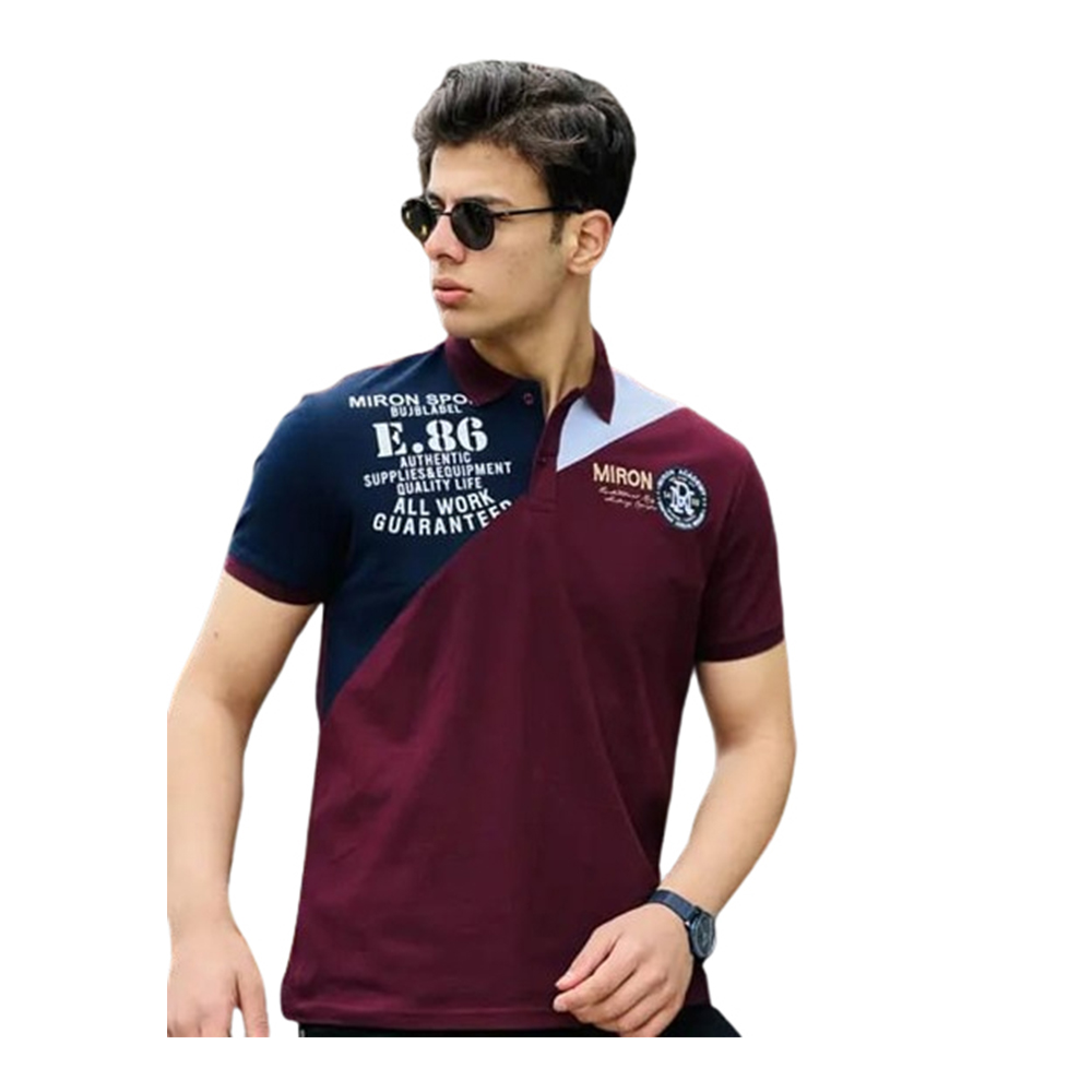 Cotton Polo Shirt For Men - Pt-196