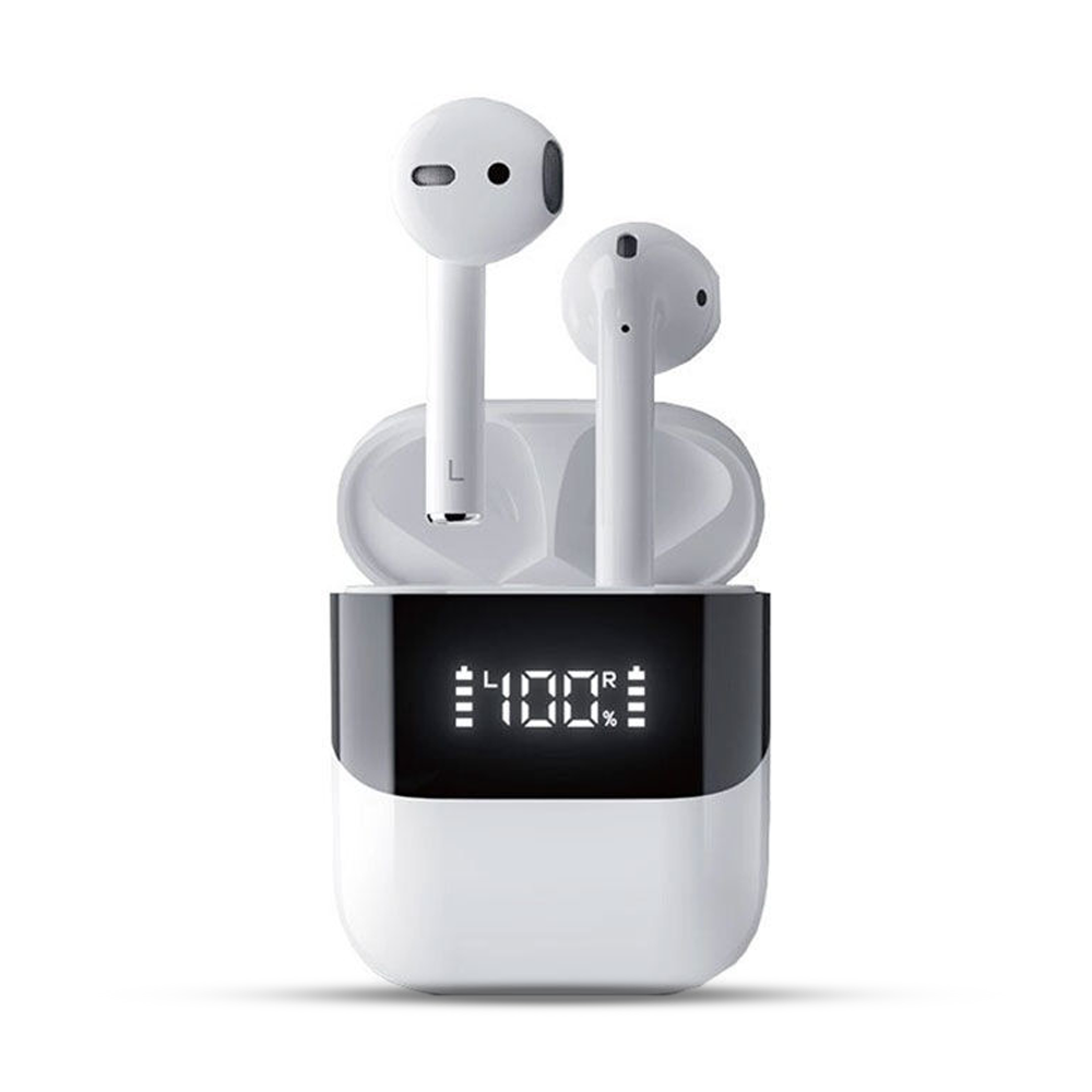 UIiSii GM20 PRO Earbud with Digital Charging Case White