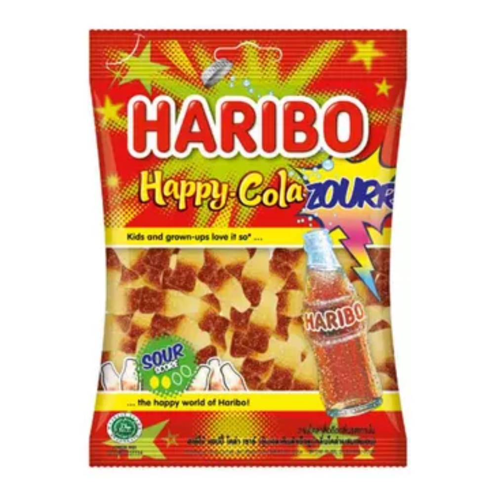 Haribo Happy Cola Sour Candy - 160gm