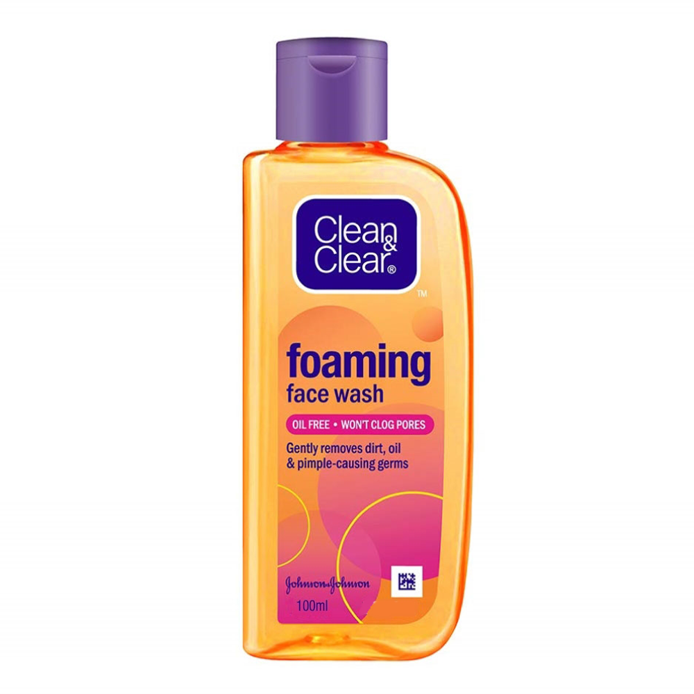 Clean and Clear Foaming Face Wash for Oily Skin - 100ml - 33503968