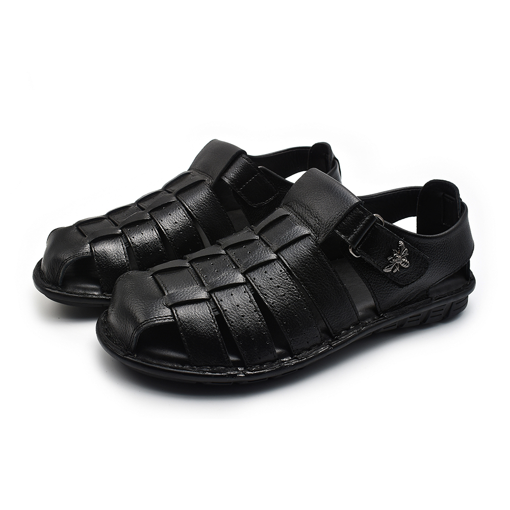 Zays Leather Sandal Shoe For Men - A38