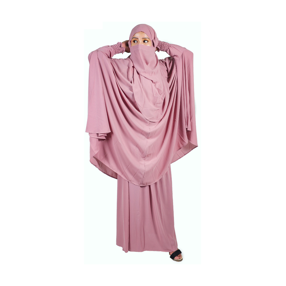 Cherry Khimar with skirt For Women - - FF1013