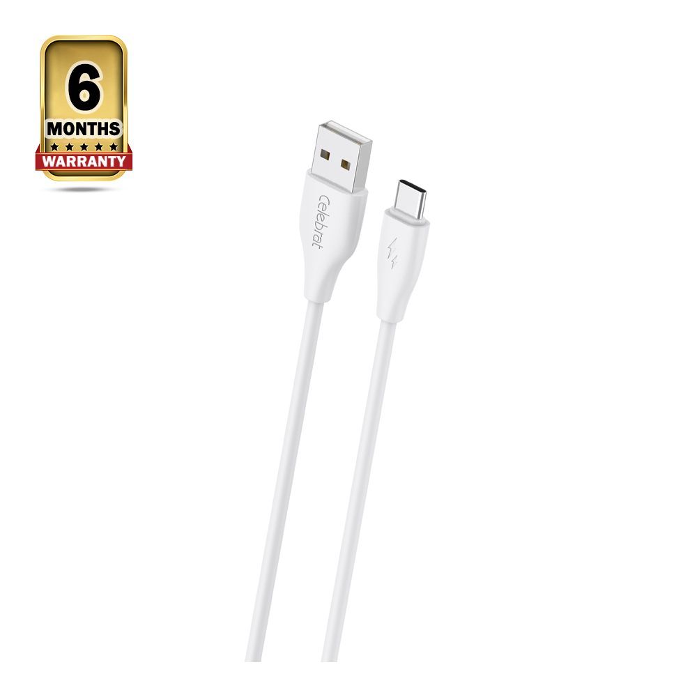 Yison Celebrat CB-31-A-C Charging and Data Cable For Type-C 3A - 1 Meter - White
