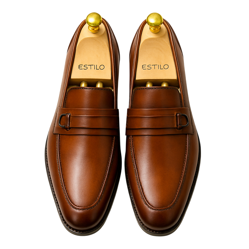 Elite Signature Formal Shoe for Men - Brown - F2