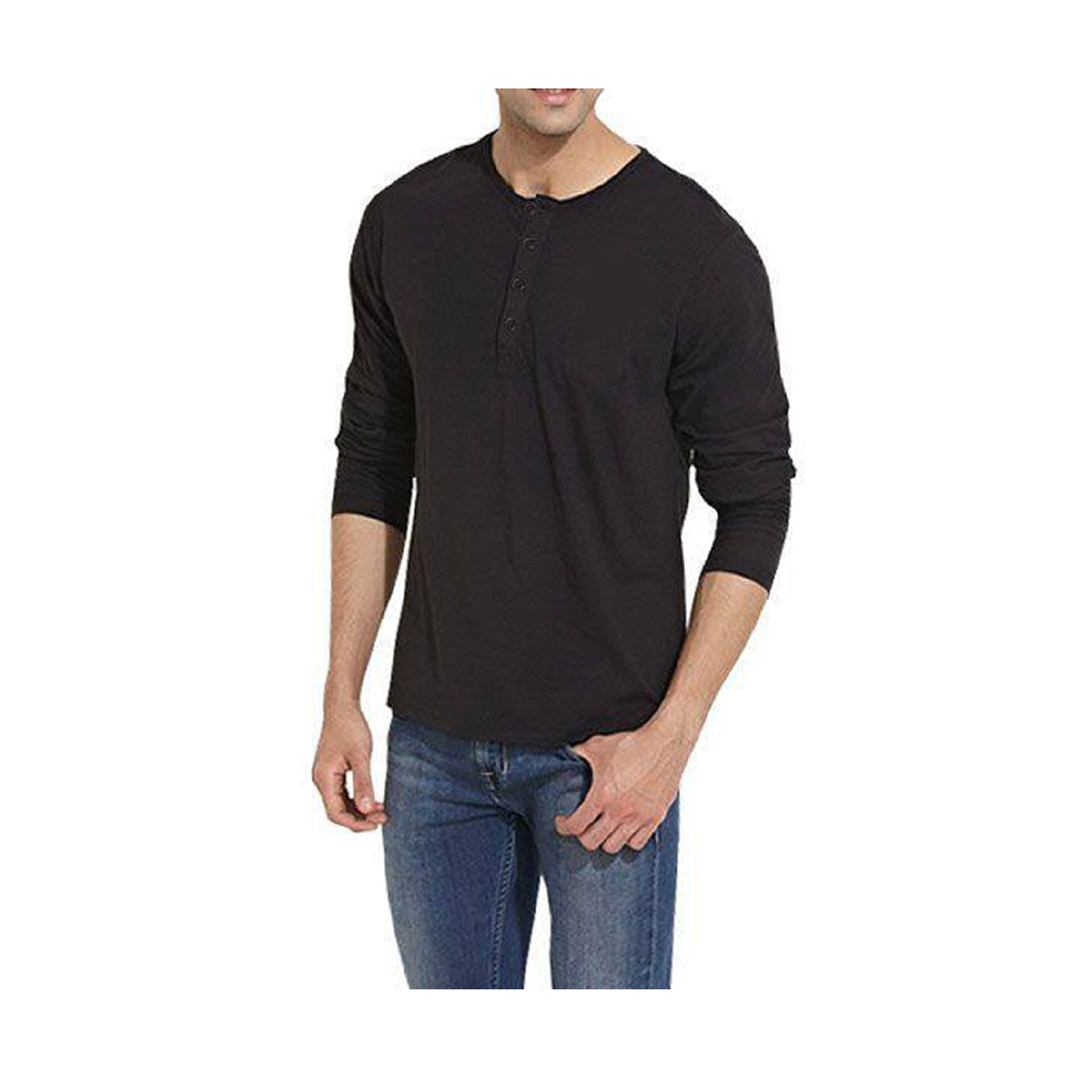 Cotton Casual Full Sleeve T-Shirt For Men - F-6