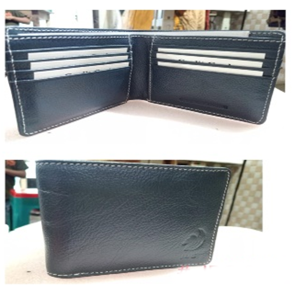 Leather Wallet for Men - Black