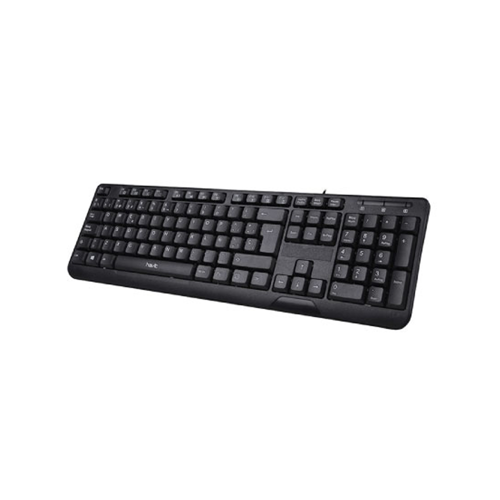 Havit KB378 USB Exquisite Keyboard - Black