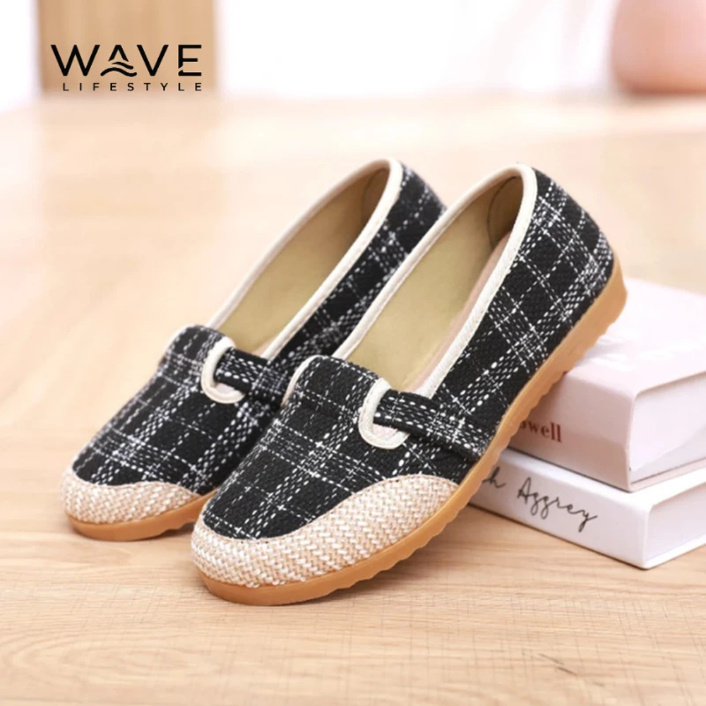 Canvas Casual Shoes for Women - Multicolor