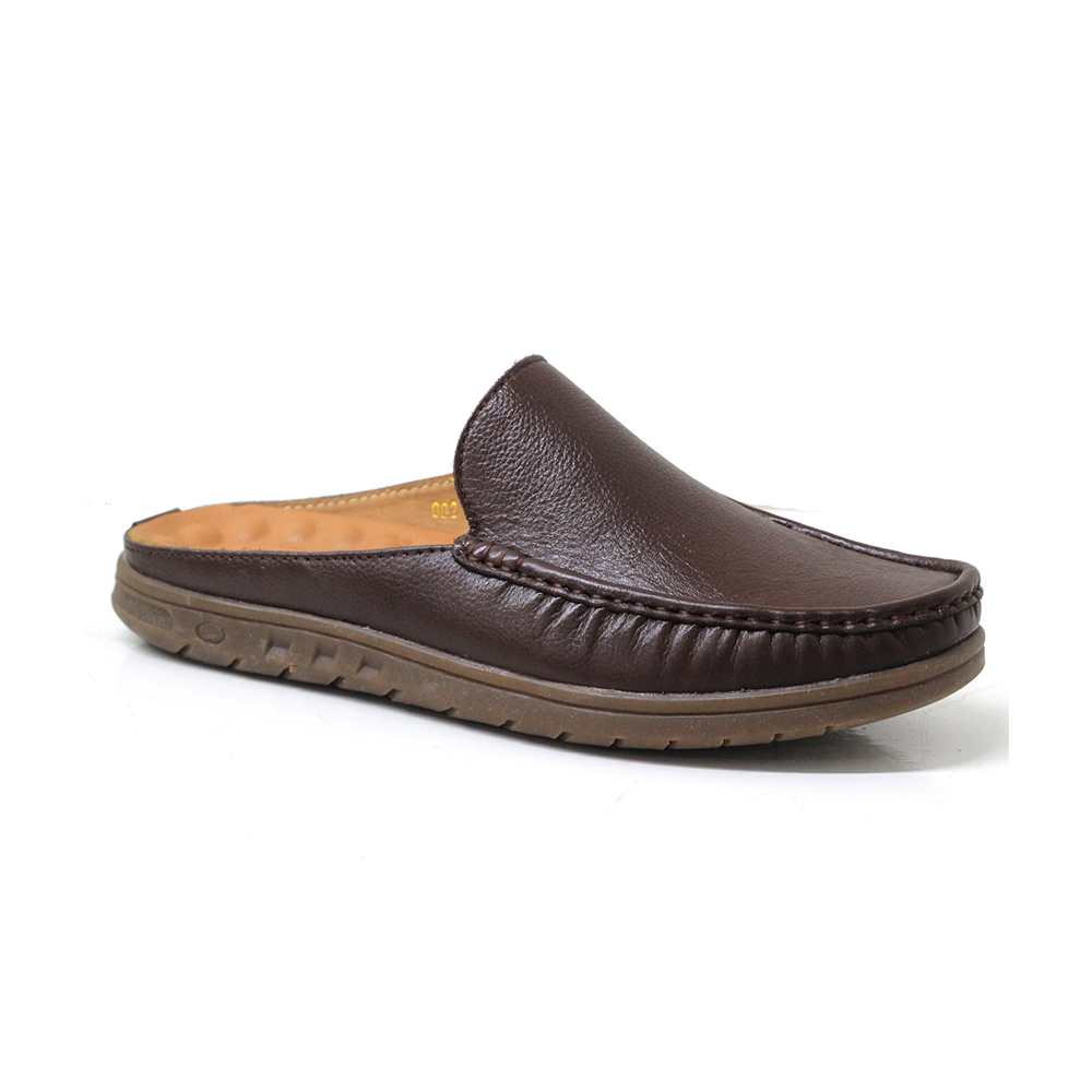 Leather Half Shoe for Men - MH170 - Coffee