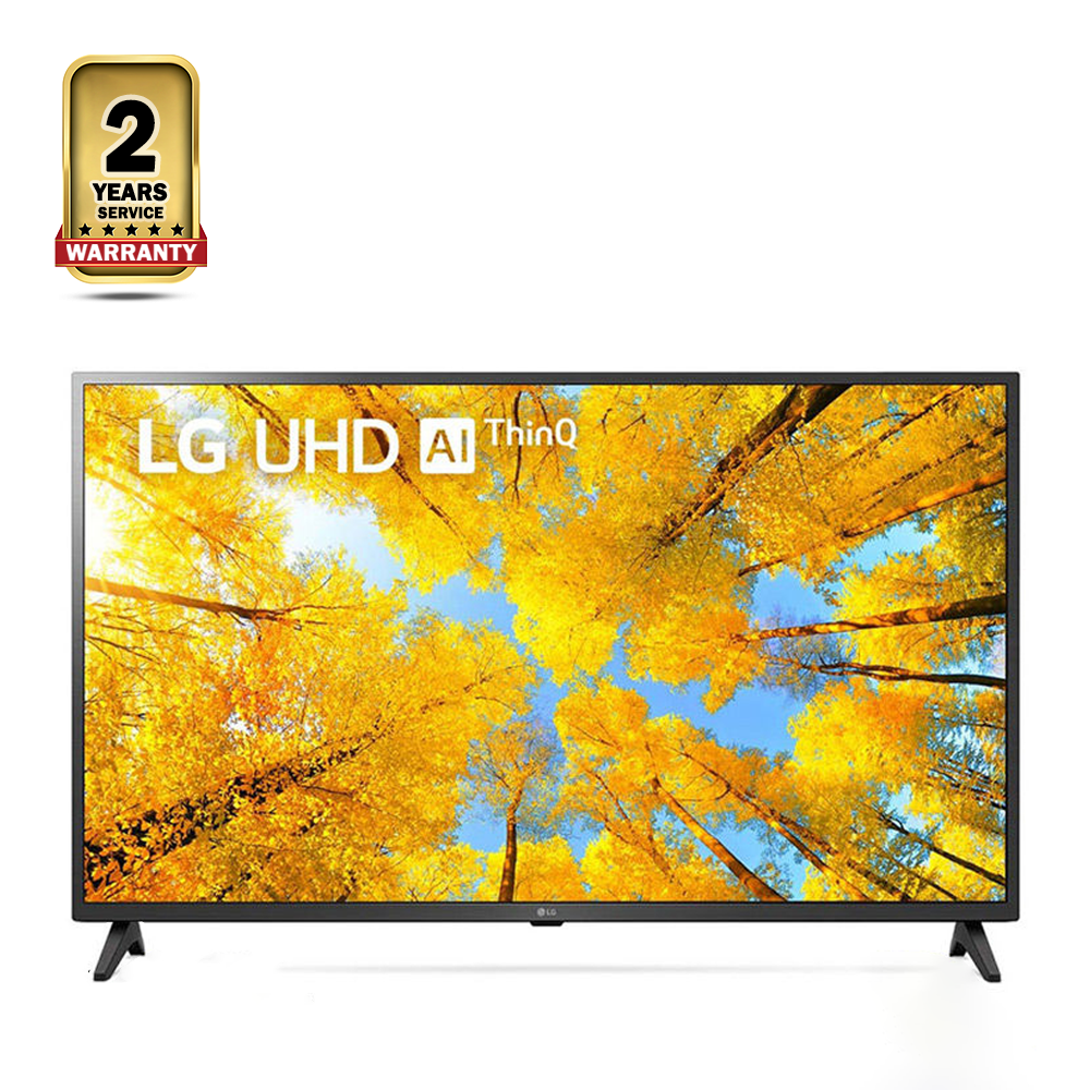 LG 43UQ7550 UQ 75 Series 4K UHD LED Smart TV - 43 Inch - Black