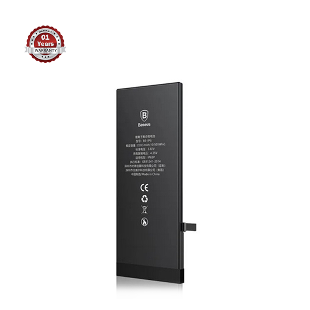 Baseus Phone Battery For iphone 6 1810mA - Black