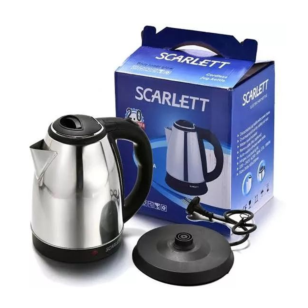 Scarlett Electric Hot Water Kettle, Capacity(Litre): 2.0 ltr