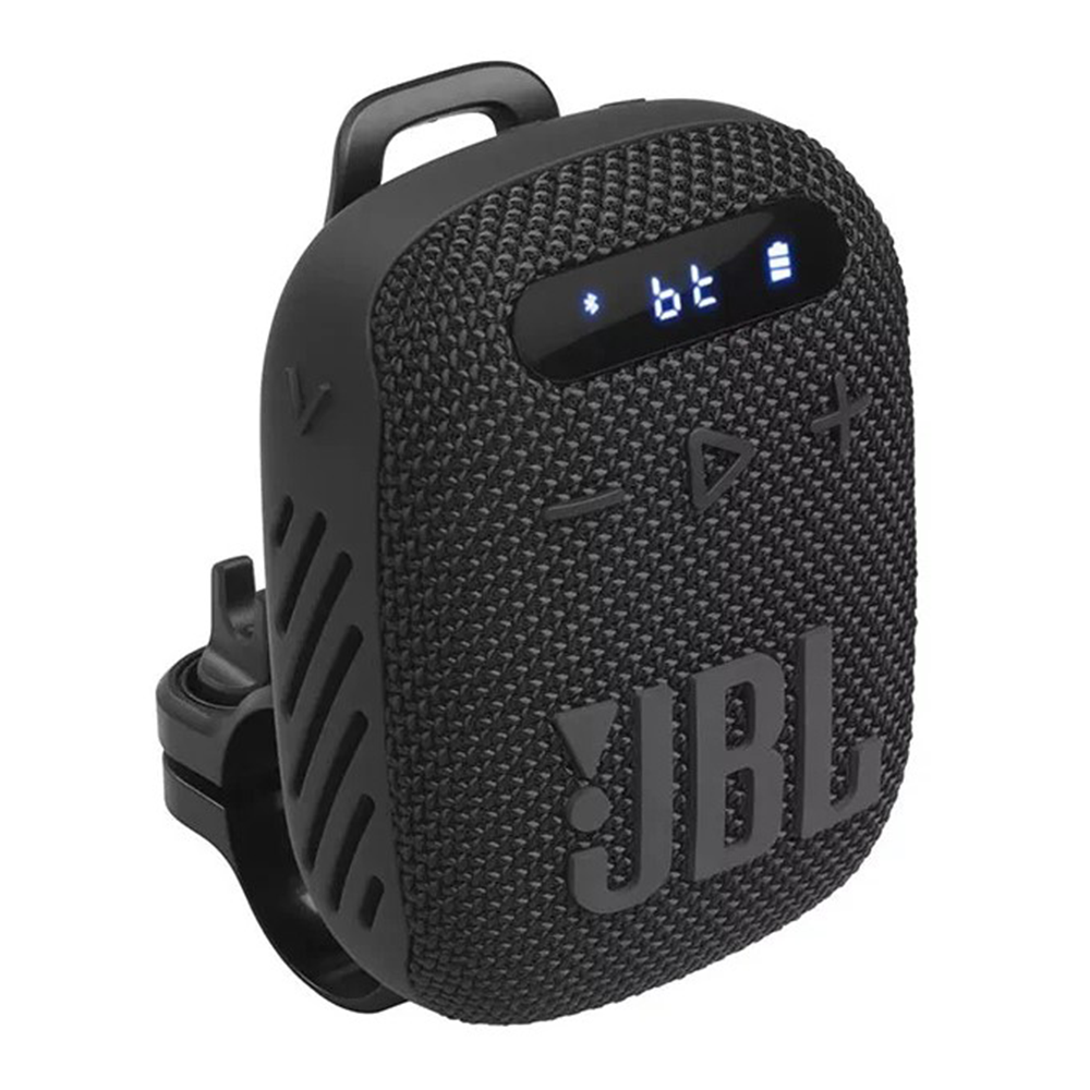 JBL Wind 3 FM Bluetooth Handlebar Speaker - Black