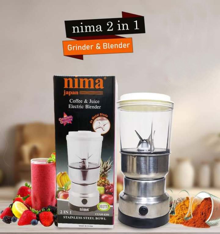 Nima 2 in 1 Electric Spice grinder & juicer