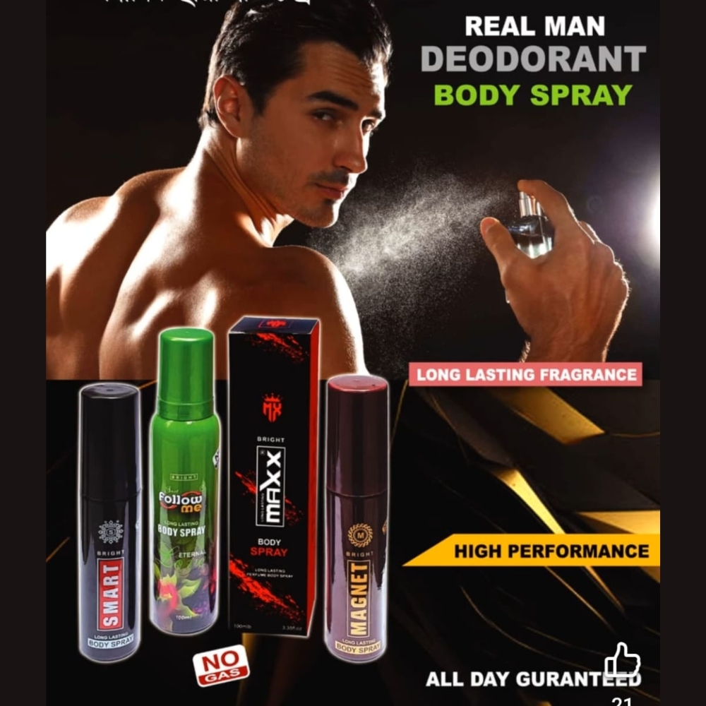 Magnet Long Lasting Body Spray for Men - 50ml