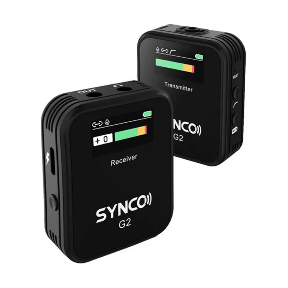 Synco WAir-G2-A1 Ultracompact Digital Wireless Microphone System for Mirrorless/DSLR Cameras & Smartphone