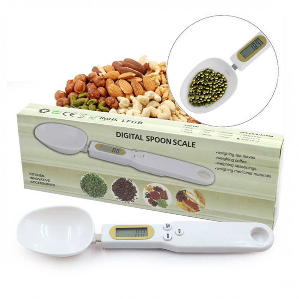 Digital Spoon Scale - White