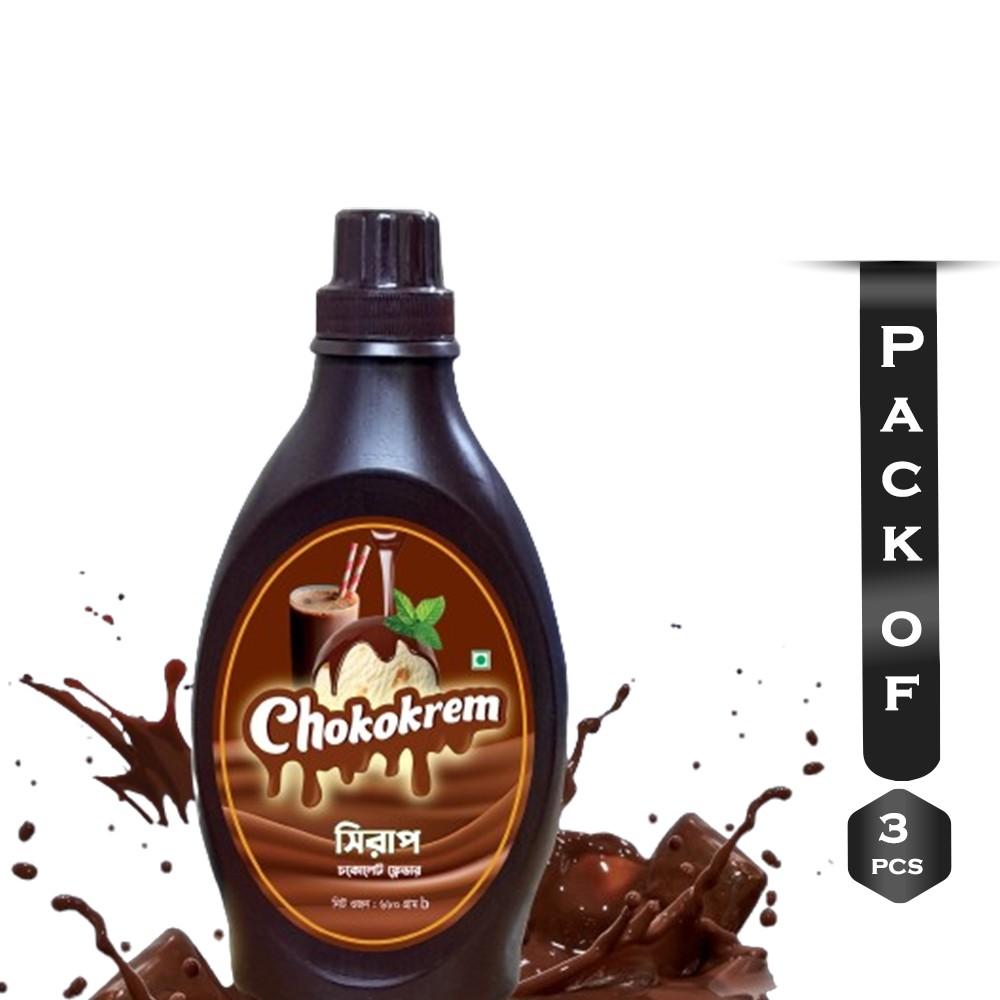 Pack of 03 Chokokrem Chocolate Syrup - 680gm