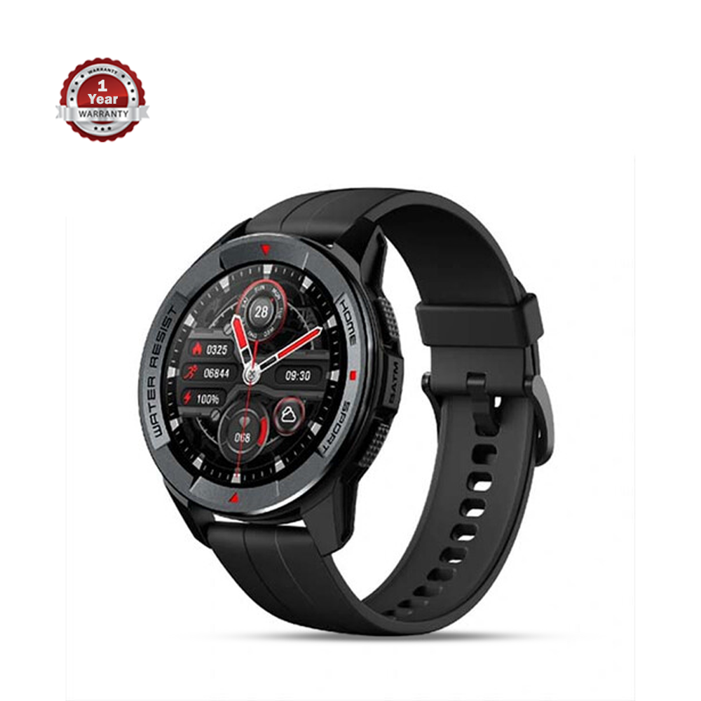 Mibro X1 AMOLED HD Sports Smart Watch - Black