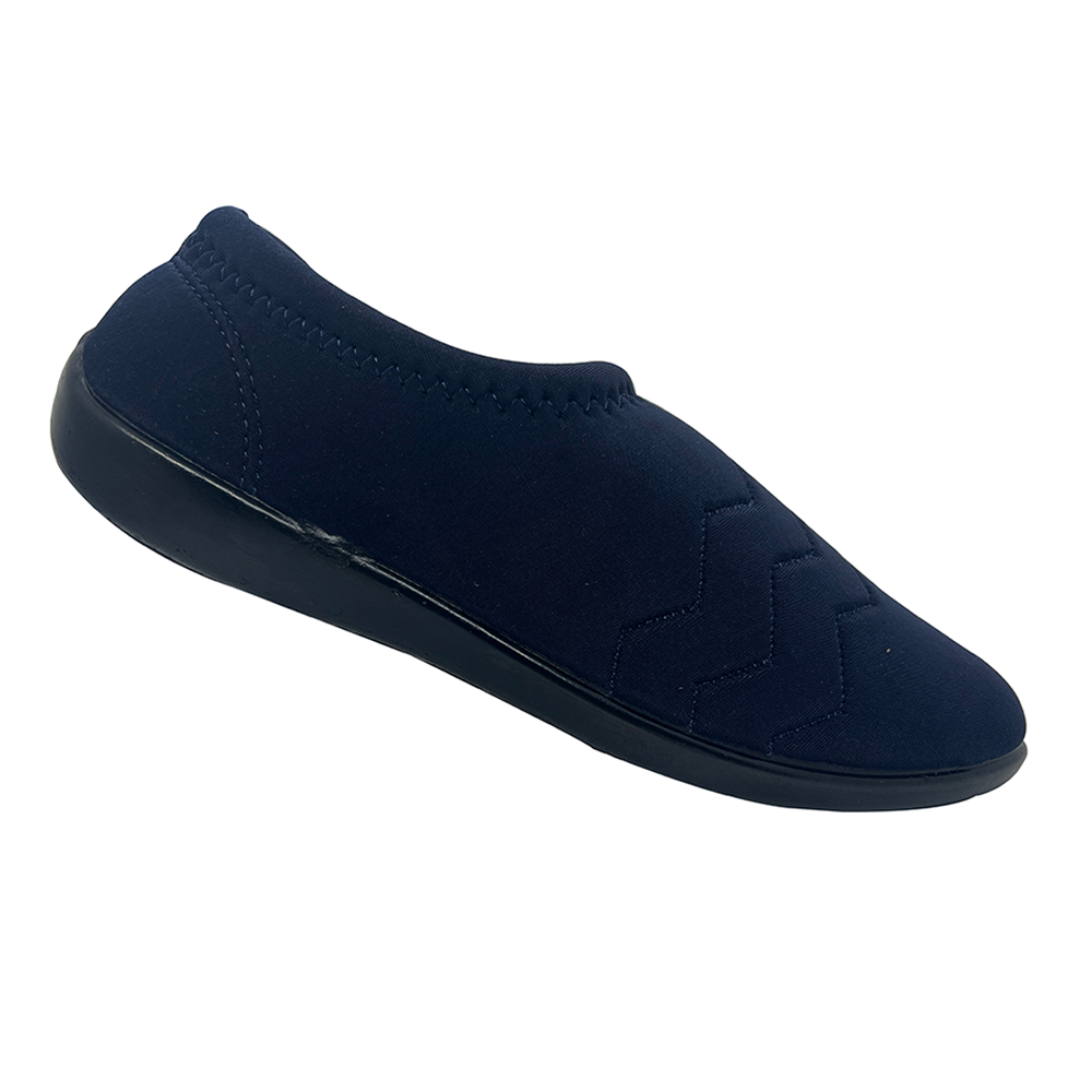 Blue store belly shoes