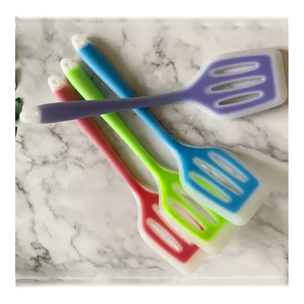 Silicone Non Stick Spoon - Multicolor