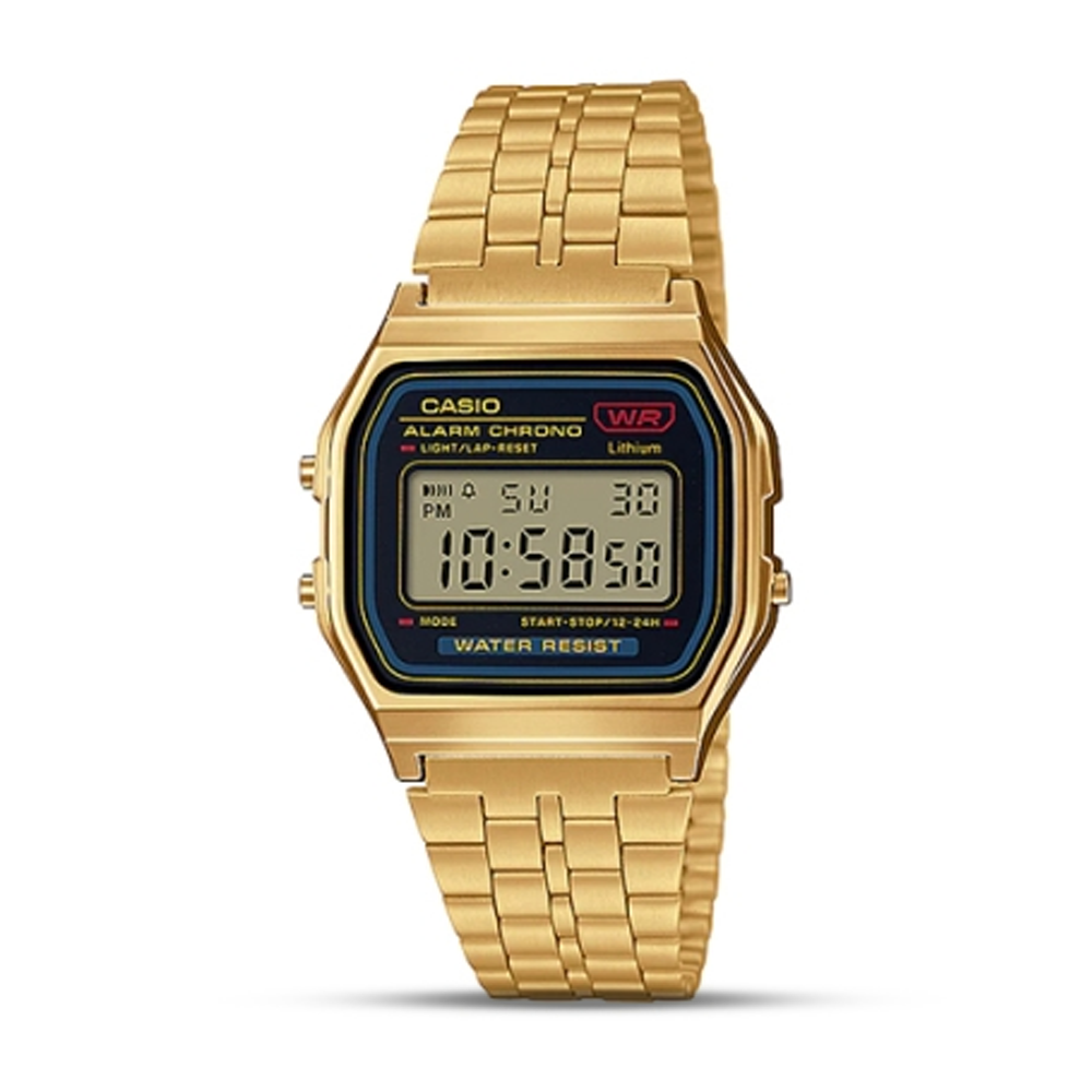 Casio A159WGEA Vintage Series Watch - Gold