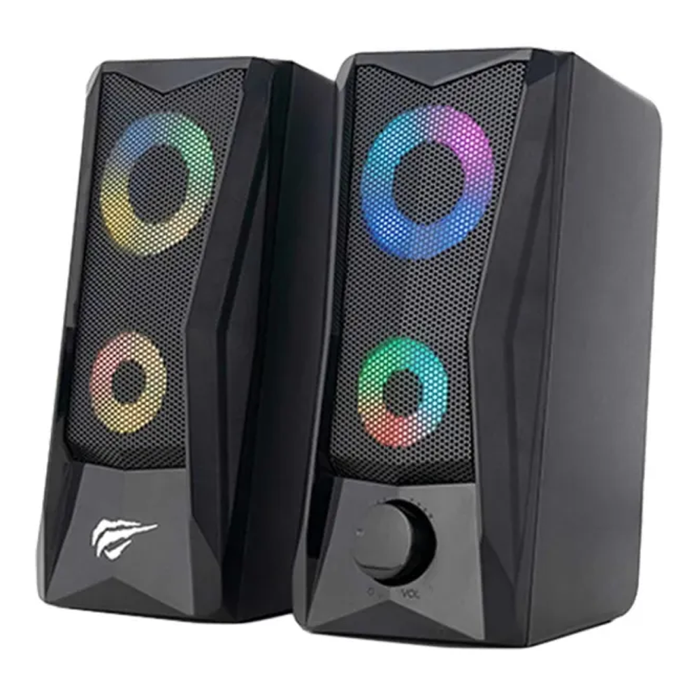Havit SK700 Gamenote 2.0 RGB Wired Gaming Speaker - Black